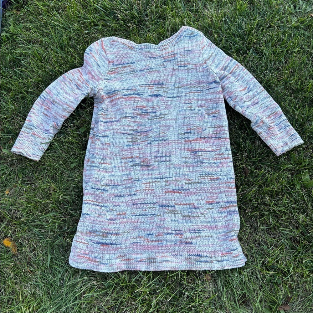 J. Jill Women’s Multicolor Pink Knit Dress size small